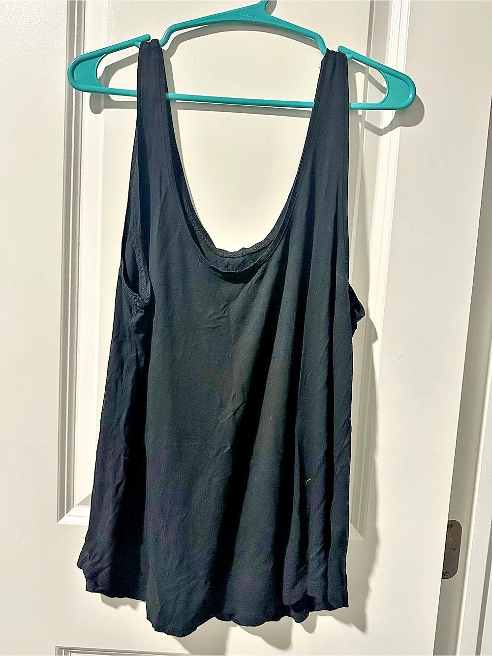 a new day Black Tank Top Size Large Like New